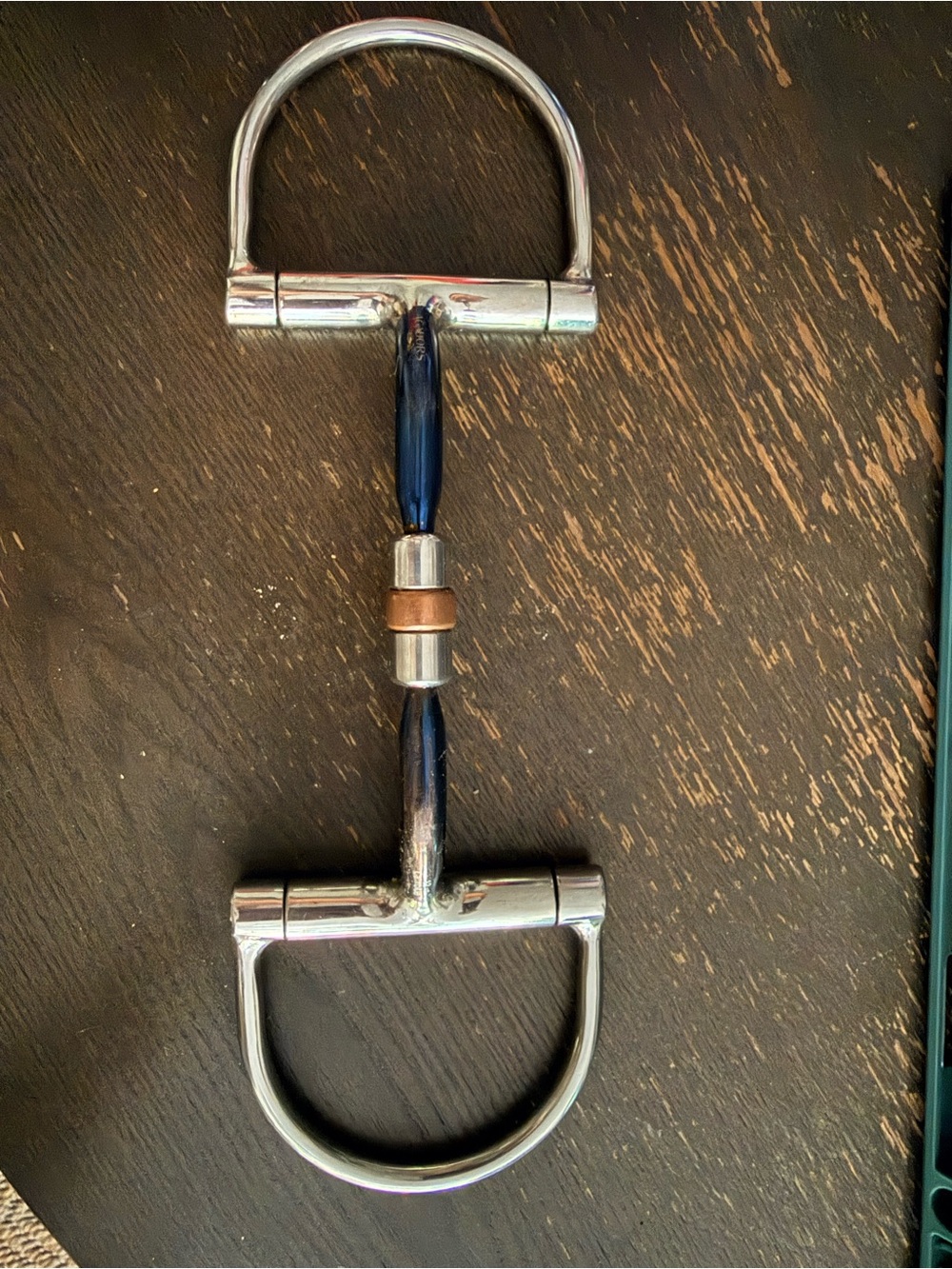 Agador’s CalmBlue Hunter D-Ring Snaffle - 4.75”